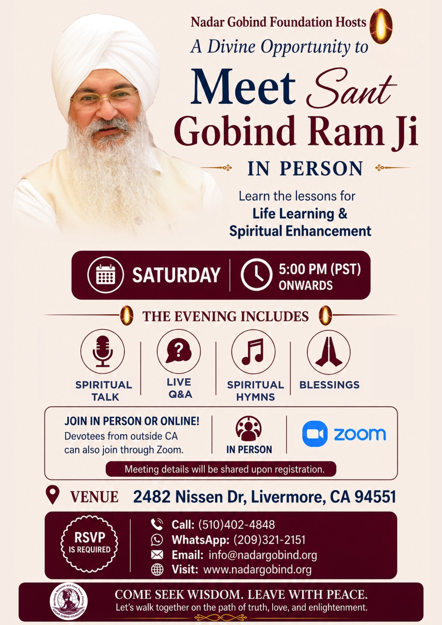 Life Learning & Spiritual Enhancement - Event image