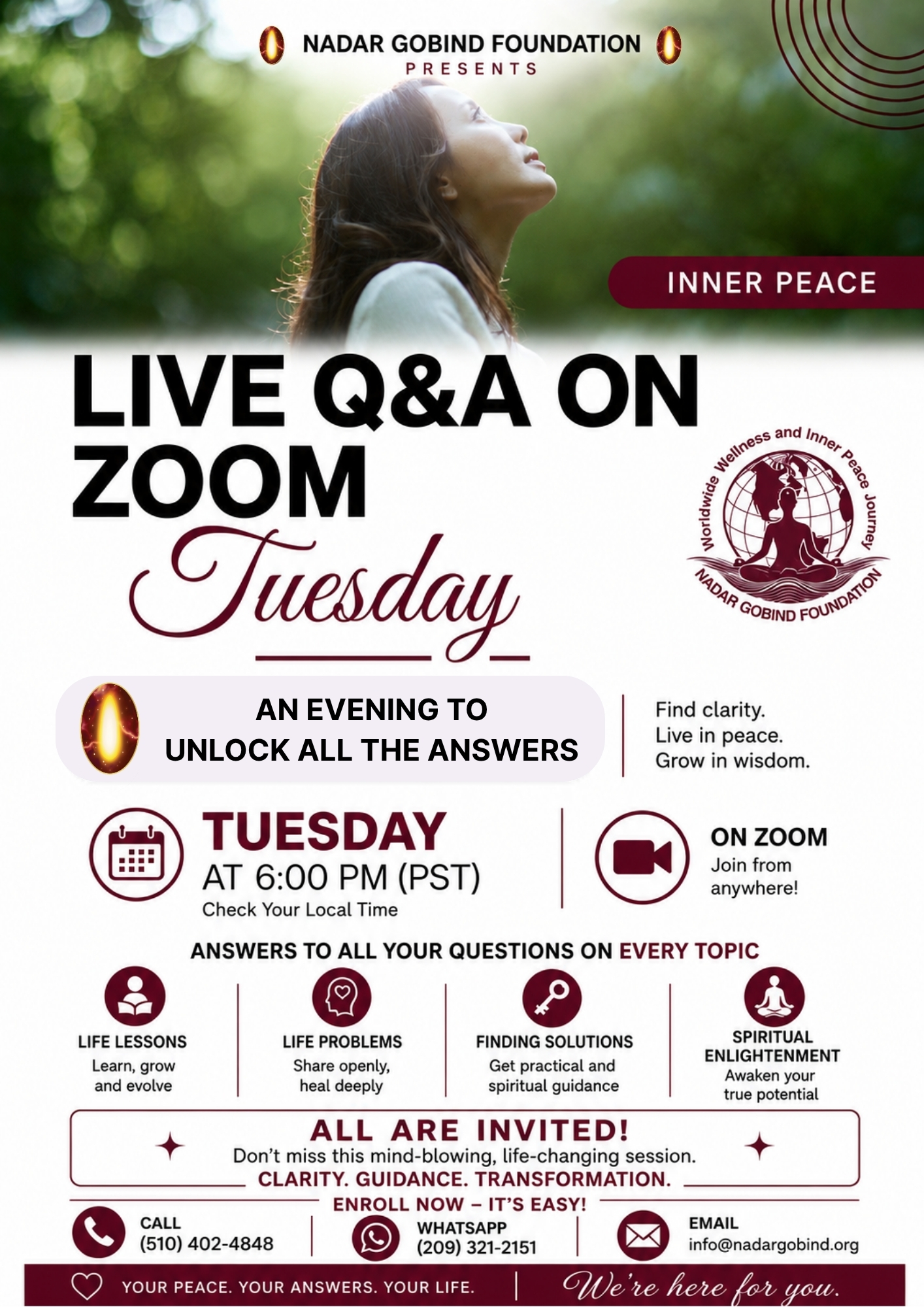 Live Q&A Zoom Session - Event image